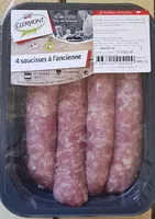 Mängden socker i Saucisses a l'ancienne CLERMONT, 4 pieces