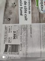 Mängden socker i Carré de cote cuit choix fumé