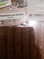 Mängden socker i Chipolatas Sans Colorant Aux Herbes Et Sel De Guer