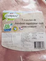 Mängden socker i 5 tranches de jambon