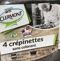 Mängden socker i Crépinettes