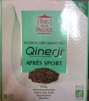 Mängden socker i Thé roobios vert Quinerji