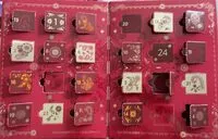 Mängden socker i Calendrier de l’avent