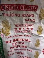 Mängden socker i Riz impérial extra parfumé de Thaïlande