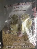 Mängden socker i Riz Complet Thai