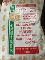 Mängden socker i Riz Parfumé de Thaïlande