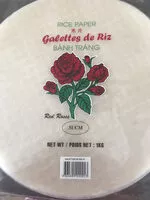 Mängden socker i Galette De Riz Ronde 31 CM Red Rose