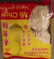 Mängden socker i Vegetarian noodle