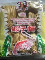 Mängden socker i Nouilles Aux Crevettes Large Longevite