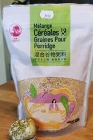 Mängden socker i Mélange céréales et graines pour porridge