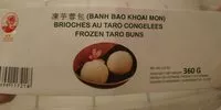 Mängden socker i Brioches au taro congelées