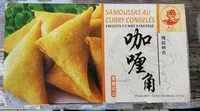 Mängden socker i Samoussas au curry congelés