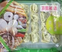 Mängden socker i Raviolis wonton bourse a pasteur Dimsum