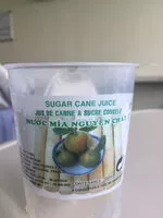 Mängden socker i Jus de canne à sucre congelé