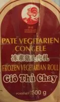 Mängden socker i Pâté végétarien congelé