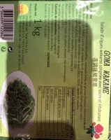 Mängden socker i Salade d'algue Wakamé
