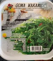 Mängden socker i Salade d'algues wakame congelé avec sucre et édulcorants m