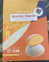 Mängden socker i Mochis glacés , caramel beurre salé