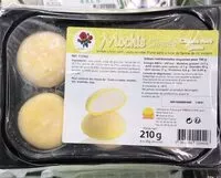 Mängden socker i Mochis glacés citron vert - yuzu