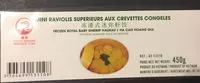 Mängden socker i Mini raviolis superieur aux crevettes