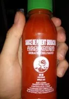 Mängden socker i Sauce de piment sriracha