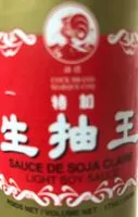 Mängden socker i Sauce de Soja Claire