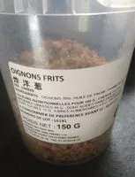 Mängden socker i Oignons frits