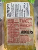 Mängden socker i Radis Chinois en Saumure