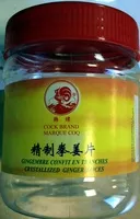 Mängden socker i Gingembre confit en tranches