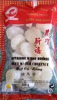 Mängden socker i Châtaigne d'eau sucrée