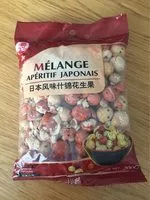 Mängden socker i Mélange apéritif Japonais