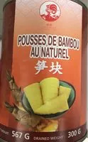 Mängden socker i Pousses de bambou