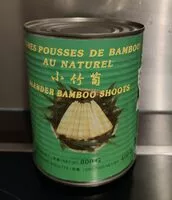 Mängden socker i Jeunes pousses de bambou au naturel