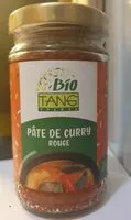 Mängden socker i Pate de curry rouge bio