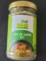 Mängden socker i Pâte de curry vert