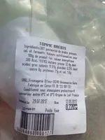 Mängden socker i Tome Corse au lait de brebis