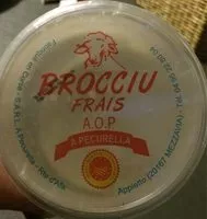 Mängden socker i Brocciu frais AOP