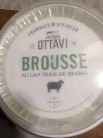 Mängden socker i Brousse au lait frais de brebis