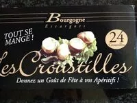 Mängden socker i Croustilles la barquette de 24 192 g