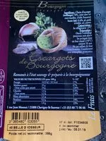 Mängden socker i Escargots de Bourgogne