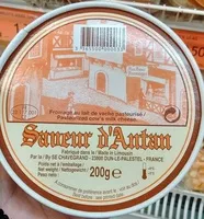 Mängden socker i Saveur d'Antan (20% MG)
