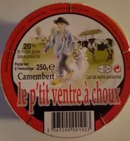Mängden socker i Le p'tit ventre à choux