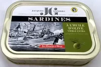 Mängden socker i Sardines à l'huile d'olive vierge extra
