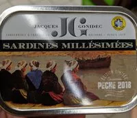 Mängden socker i Sardines millésimées