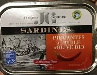 Mängden socker i Sarfines piquantes a l’huile d’olive bio