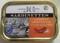 Mängden socker i Sardinettes au piment d'espelette