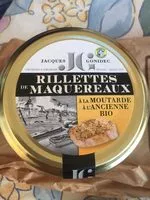 Mängden socker i Rillettes de maquereaux