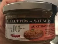 Mängden socker i Rillettes de saumon