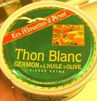 Mängden socker i Thon Blanc Germon à l'huile d'olive vierge extra