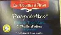 Mängden socker i Parpelettes - Filets de thon blanc à l'huile d'olive vierge extra